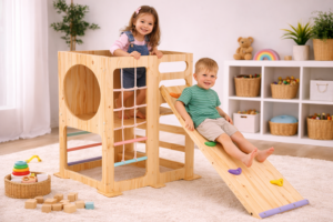 Playground montessori: Como montar um espaço ativo dentro de casa?